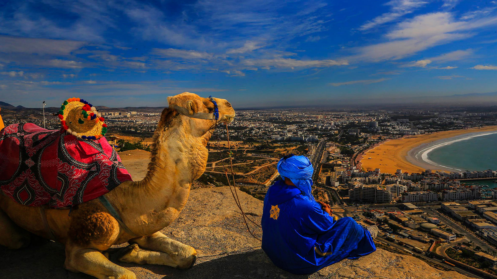 Valeur de l'argent et la vie paisible dans le beau Maroc